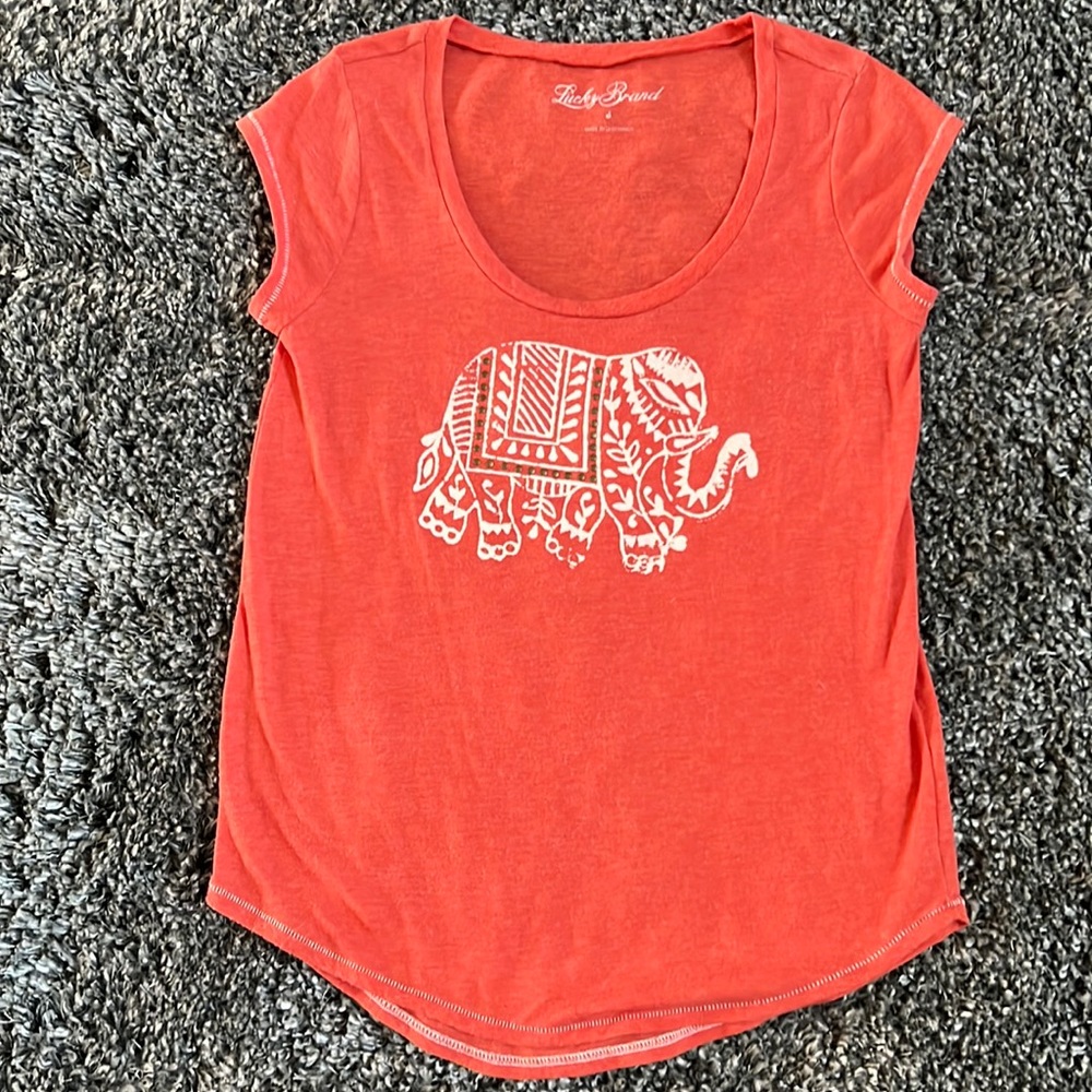 Women’s Lucky Brand Elephant Top